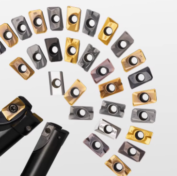 2037-CNC milling cutter APMT1135 special carbide 1604 milling cutter for cast iron r0.8 rough milling coated inserts Shandong Denso Pricision Tools Co.,Ltd.